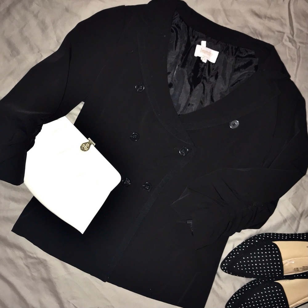 Laundry by Shelli segal puff sleeve blazer